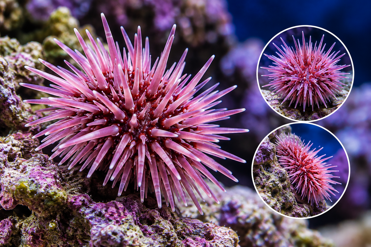 Pink Urchin – Reef Aquarium Algae Grazer
