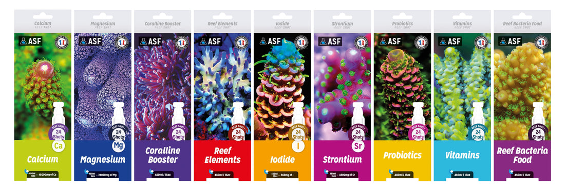 ASF Reef Shot: Easy, Precise & Effective Supplements for Your Reef