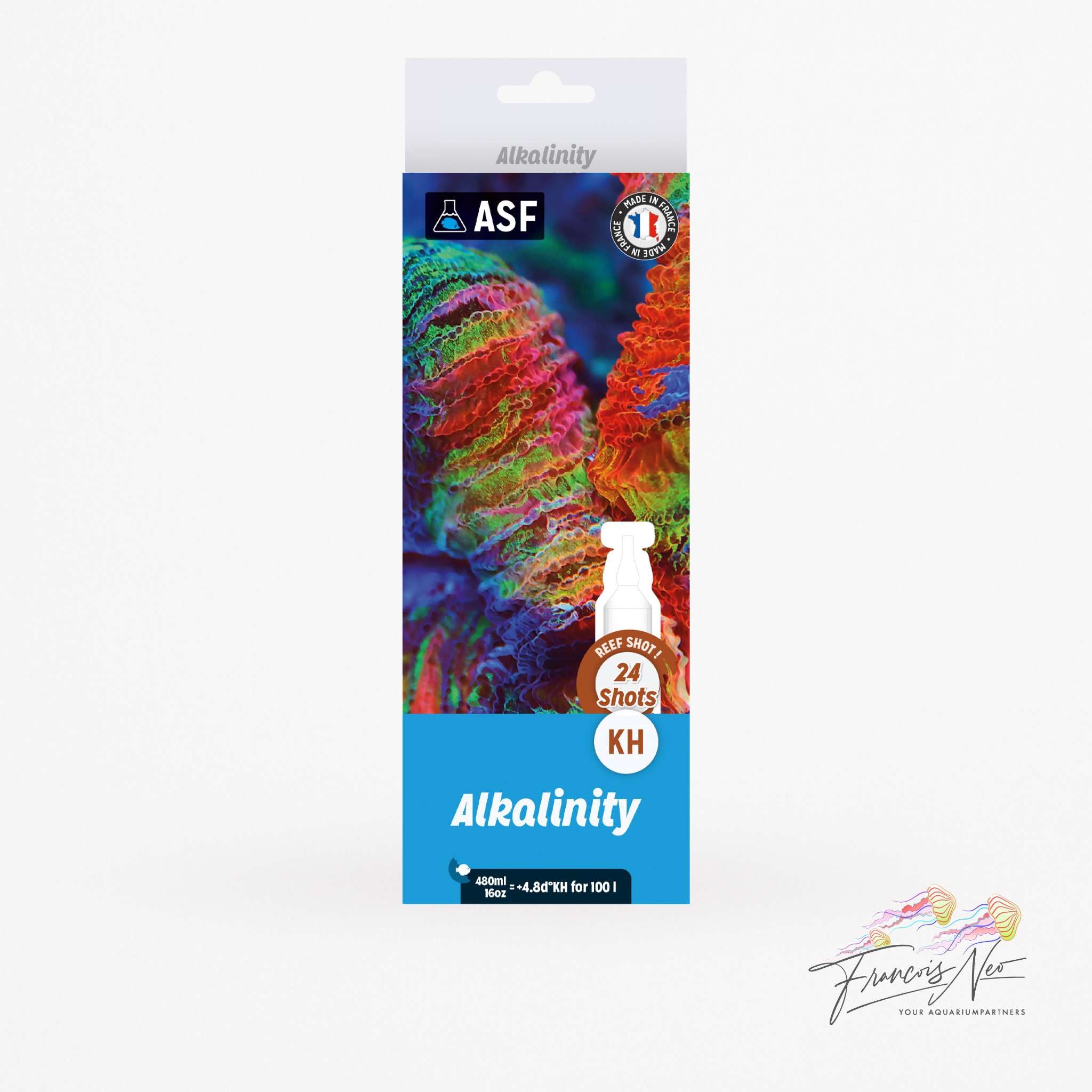 Asf 73 ASF Reef Shot Alkalinity (KH) – Fast KH Supplement for Reef Aquariums ...