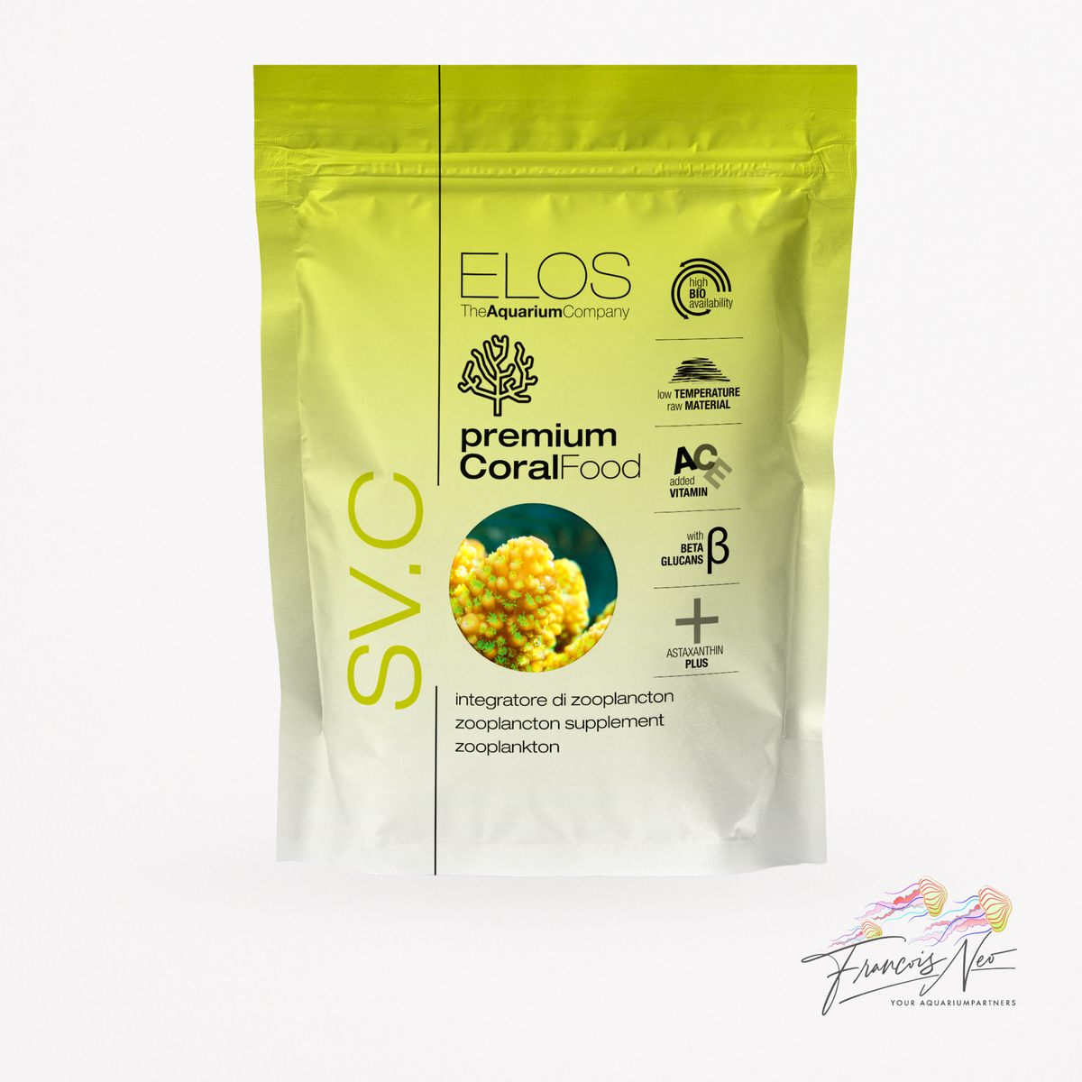ELOS SVC Coral Food (40g) — No phosphate