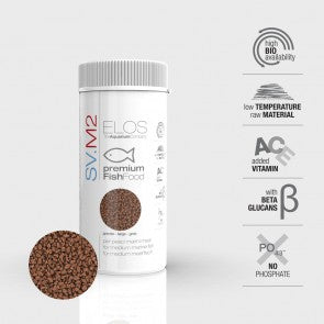 ELOS SVM2 – Premium Marine Fish Pellet Food with B-Glucans | No Phosphate | 65g