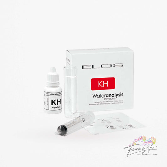 ELOS KH water analysis kit with a bottle and syringe