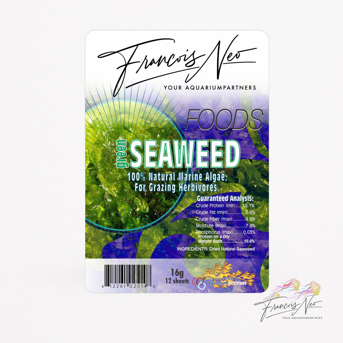 Premium Green Seaweed Sheets – 100% Natural Marine Algae